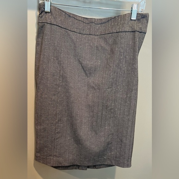 Women’s Liverpool Herringbone Black and White Size 4 Skirt - Picture 1 of 13